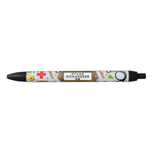 personalised nurse gift black ink pen