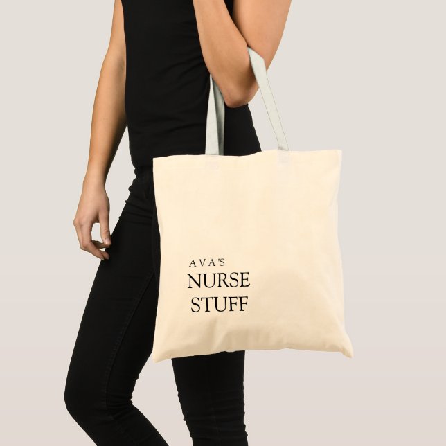 Personalised Nurse Gift Graduation  Tote Bag (Front (Product))