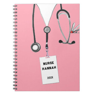 Personalised Nurse Gift Ideas Notebook