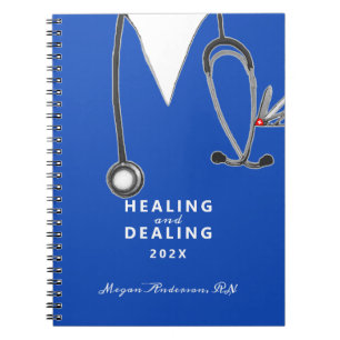 personalised nurse gift ideas notebook