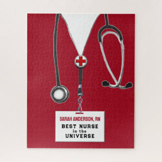 Personalised Nurse Gift Jigsaw Puzzle