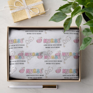 Personalised  Nurse Gift Wrap Tissue Paper