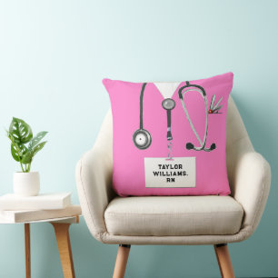 Personalised Nurse Graduation Gift Cushion