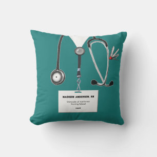 Personalised Nurse Graduation Gift Cushion
