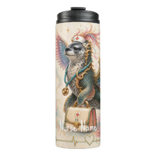 Personalised Nurse & Hospital Crew Handwritten The Thermal Tumbler