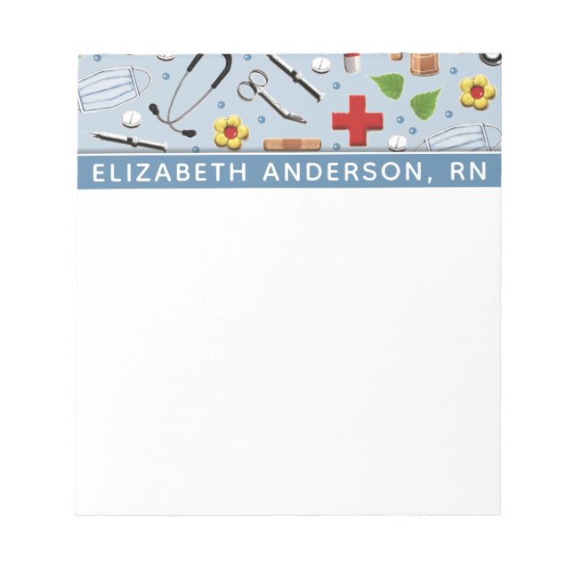 Personalised Nurse Notepad (Front)