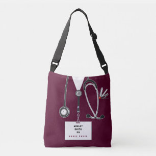 Personalised Nurse Novelty Crossbody Bag