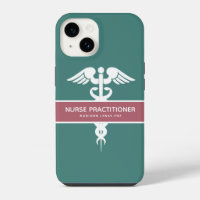 Personalised Nurse Practitioner Dark Teal Medical