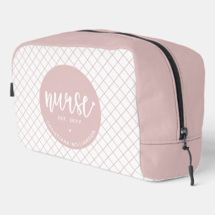 Personalised Nurse RN graduation Elegant Dopp Kit