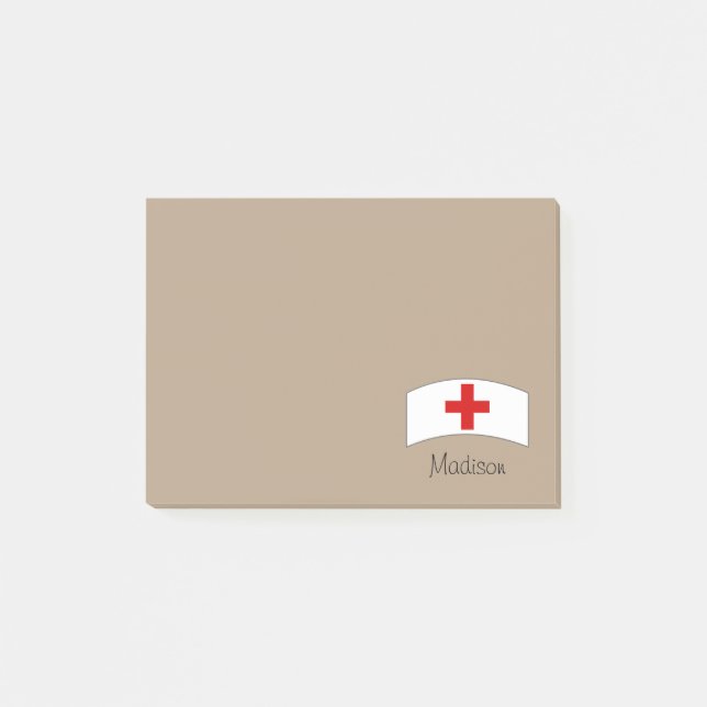 Personalised Nurse Sticky Notes (Front)