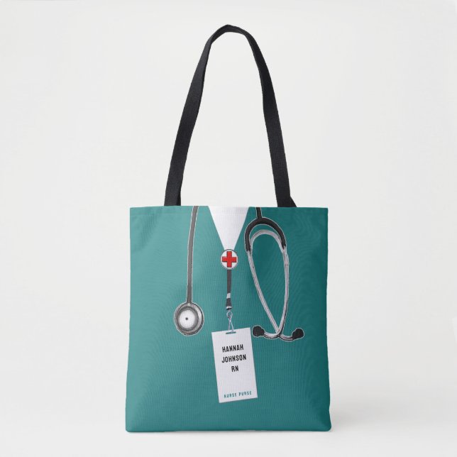 Personalised Nurse Tote Bag (Front)