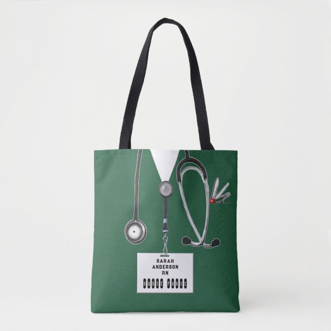 Personalised Nurse Tote Bag (Front)