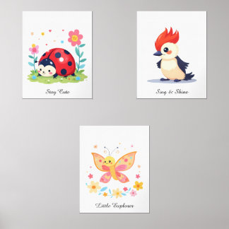 Personalised Nursery Room Decor - Woodland Animals