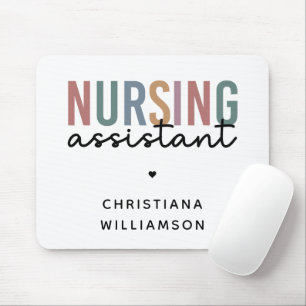 Personalised Nursing Assistant Mouse Pad