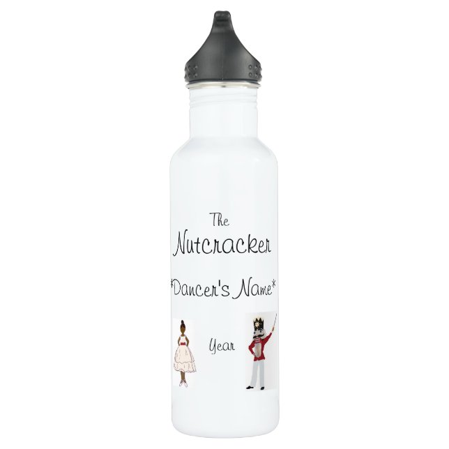 Personalised Nutcracker Ballet Keepsake Stainless  710 Ml Water Bottle (Right)