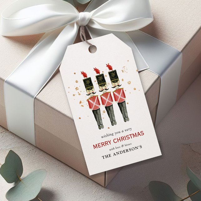 Personalised Nutcracker Christmas Gift Tags (Creator Uploaded)