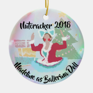 Personalised Nutcracker Ornament - Ballerina Doll