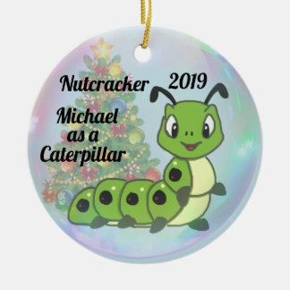 Personalised Nutcracker Ornament - Caterpillar