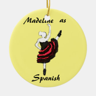 Personalised Nutcracker Ornament - Spanish Dancer