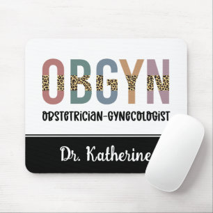 Personalised OBGYN Obstetrician Gynaecologist Mouse Pad