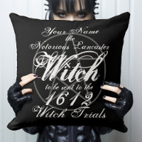 Personalised Occult Witch Trials Black Gothic