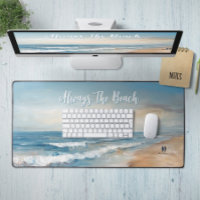 Personalised Ocean Beach Vacation Scene