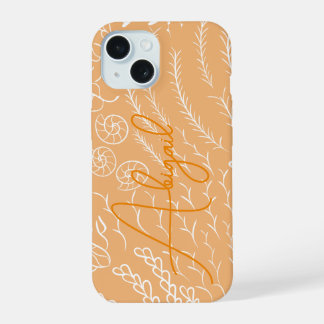 Personalised Ocean Coral Reef Beachy iPhone 15 Case