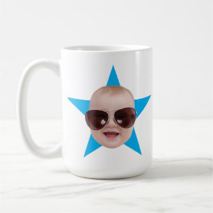 Personalised Office Star Face Custom Face Gift Coffee Mug