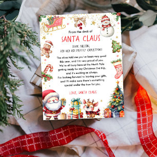 Personalised Official North Pole Letter From Santa