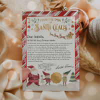 Personalised Official North Pole Letter From Santa