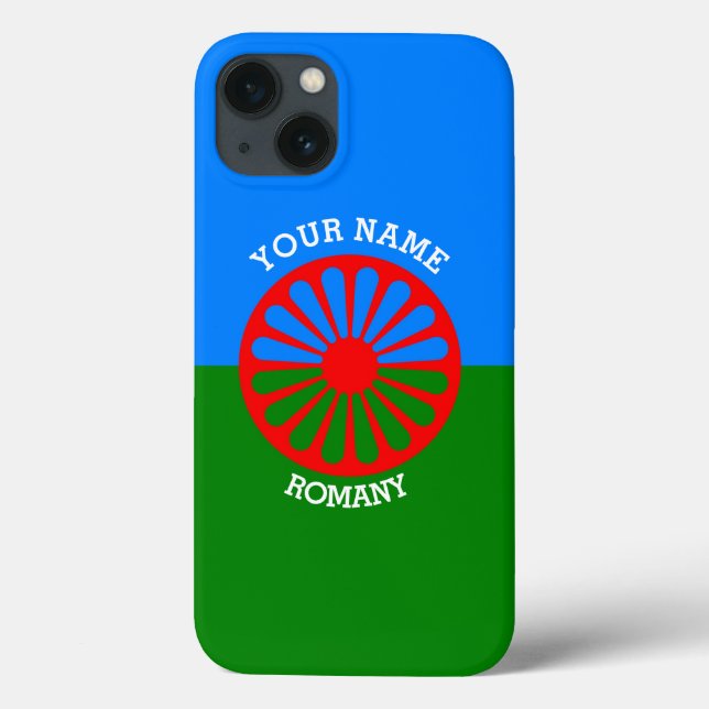 Personalised Official Romany gypsy travellers flag Case-Mate iPhone Case (Back)