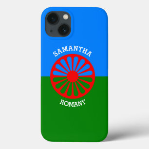 Personalised Official Romany gypsy travellers flag iPhone 13 Case