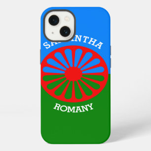 Personalised Official Romany gypsy travellers flag iPhone 13 Case