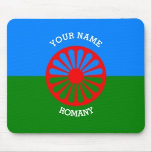 Personalised Official Romany gypsy travellers flag Mouse Pad
