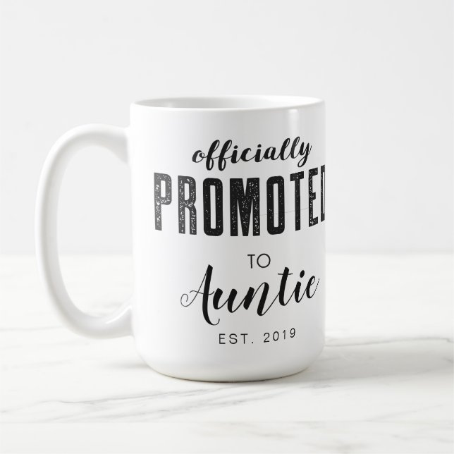 Personalised Officially Promoted Coffee Mug (Left)