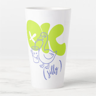 Personalised OK Silly Goose Mug, Sarcastic Coffee Latte Mug
