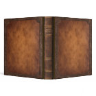 Personalised Old Book 3-Ring Binder