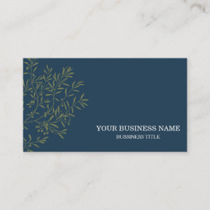 Personalised Olive Branch Catering Chef Business Card