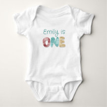 Personalised ONE First Birthday Baby