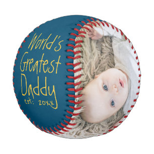 Personalised One Of A Kind Custom Made Fathers Day Baseball