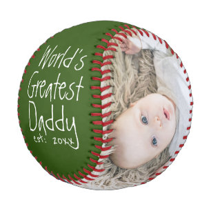 Personalised One Of A Kind Custom Made Fathers Day Baseball