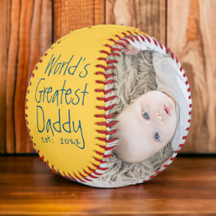 Personalised One Of A Kind Custom Made Fathers Day Softball