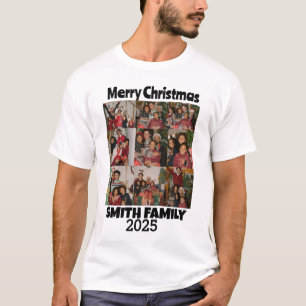 Personalised One Of A Kind Family Photo Collage  T-Shirt