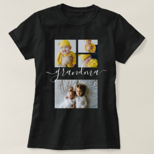 Personalised One Of A Kind Photo Collage T-Shirt