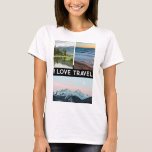 Personalised One Of A Kind Photo Collage T-Shirt