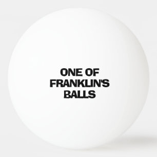 Personalised One Of Name's Balls Funny Quote