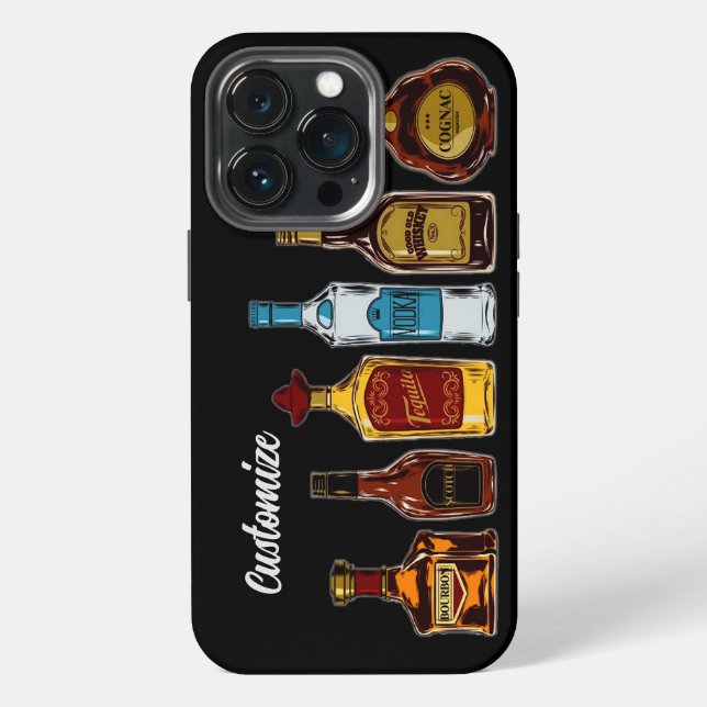 Personalised Open Bar iPhone Case (Back)