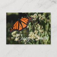 Personalised Orange Monarch Butterfly Nature Photo