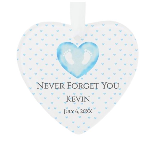 Personalised Ornament Memorial Keepsake (personalized-baby-photo-memorial-gifts-keepsake)