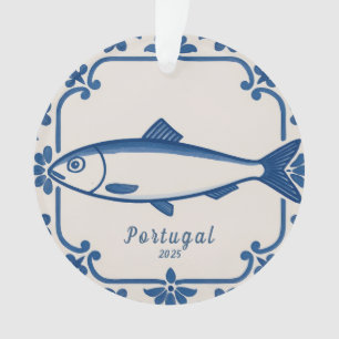 Personalised ornament - Portugal sardine